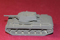 1-87TH SCALE  3D PRINTED WW II RUSSIAN KV-1 HEAVY TANK
