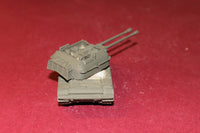 1/72ND SCALE 3D PRINTED POST WAR II SOVIET ZSU 57MM ANTI-AIRCRAFT GUN