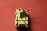 172ND  SCALE  3D PRINTED WW II BRITISH CRUSADER III AA MARK I. BOFORS 40 MM GUN
