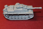 1-87TH SCALE  3D PRINTED WW II GERMAN STURMGESCHÜTZ III (STUG III) ASSAULT GUN