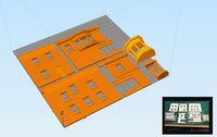 1/87TH  HO SCALE BUILDING  3D PRINTED KIT KEHR'S CANDY MILWAUKEE, WI REVERSED