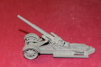 1/87TH SCALE 3D PRINTED WW II GERMAN SFH 18 HEAVY FIELD HOWITZER DEPLOYED KIT