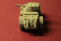 1/72ND SCALE  3D PRINTED WW II BRITISH T17 STAGHOUND ARMORED CAR