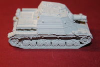 1-87TH SCALE  3D PRINTED WW II GERMAN STURMPANZER IV BRUMMBAR SD. KFZ. 166