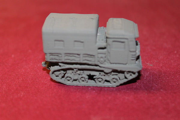 1/87TH SCALE 3D PRINTED WW II RUSSIAN STZ-5 COVERED ARTILLERY TRACTOR