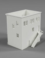 1/87TH  HO SCALE BUILDING  3D PRINTED FLANAGAN'S SPORTS CAFE