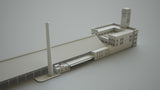 1-87TH SCALE 3D PRINTED MILWAUKEE ROAD DEPOT MINNEAPOLIS MN TRAIN SHED ONLY KIT