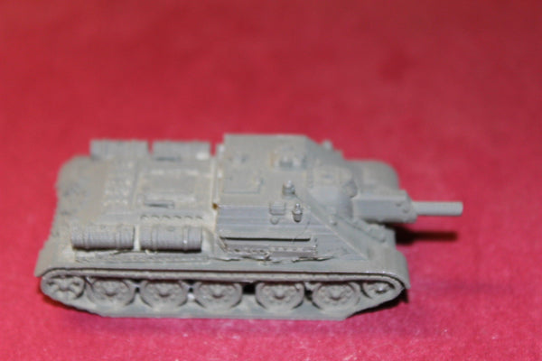 1/87TH SCALE 3D PRINTED WW II RUSSIAN SU-122 122 MM SELF-PROPELLED HOWITZER