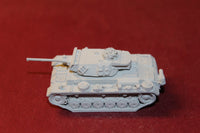 1/72ND SCALE 3D PRINTED WW II GERMAN PANZER III Ausf M, L60 gun