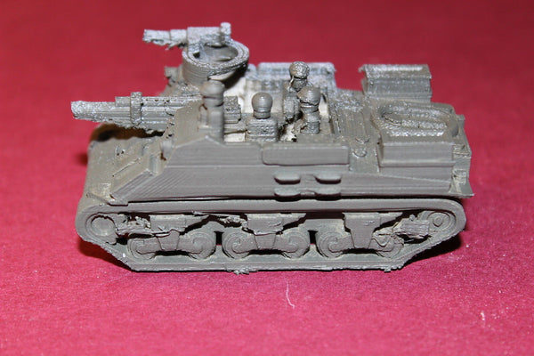 1/72ND SCALE  3D PRINTED WW II U.S.ARMY M 7 PRIEST WITH 105 MM HOWITZER
