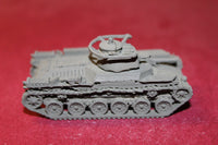1/72ND SCALE 3D PRINTED WW II JAPANESE TYPE 97 CHI-HA MEDIUM TANK 57MM OPEN VENT