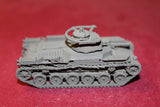 1/72ND SCALE 3D PRINTED WW II JAPANESE TYPE 97 CHI-HA MEDIUM TANK 57MM OPEN VENT