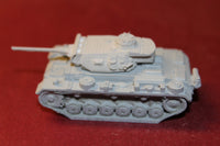 1-87TH SCALE  3D PRINTED WW II GERMAN PANZER III AUSF J, L42 GUN