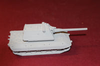 1-87TH SCALE 3D PRINTED WW II GERMAN E-100 KRUPP TURRET FULL SKIRTS
