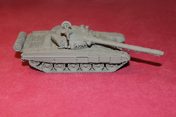 1-87TH SCALE  3D PRINTED RUSSIAN INVASION UKRAINIAN T-72A MAIN BATTLE TANK WMG