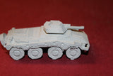 1/87TH SCALE 3D PRINTED WW II GERMAN SDKFZ 234-1 ARMORED CAR