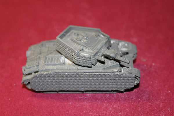 1/72ND SCALE  3D PRINTED WW II HUNGARIAN ARMY TURAN II WITH SKIRTS MEDIUM TANK