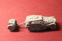 1/87TH SCALE 3D PRINTED WW II GERMAN SD.KFZ. 252 MUNITIONSKRAFTWAGEN LIMBER