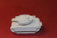 1/72 ND  SCALE  3D PRINTED WW II GERMAN PANZER III AUSF N 7.5 CM KWK 37 L24 GUN.