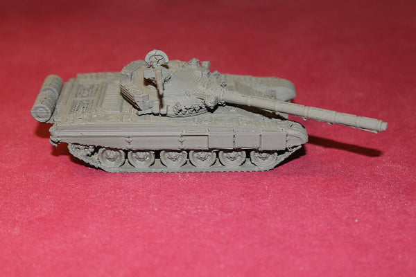 1/72ND SCALE  3D PRINTED RUSSIAN INVASION UKRAINIAN T-72A MAIN BATTLE TANK WMG