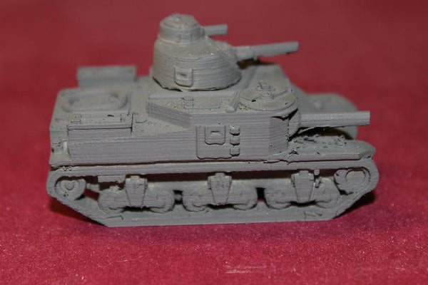 1/72ND SCALE 3D PRINTED WW II U. S. ARMY M3 LEE MEDIUM TANK