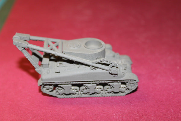 1/87TH SCALE 3D PRINTED WW II U S ARMY M32 ARMORED RECOVERY VEHICLE