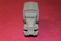 1/72ND SCALE  3D PRINTED WW II U. S. ARMY GMC CCKW 2½-TON 6X6 CARGO TRUCK
