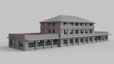 1/160TH  N SCALE BUILDING  3D PRINTED KIT NORTHERN PACIFIC DEPOT MISSOULA, MONTANA