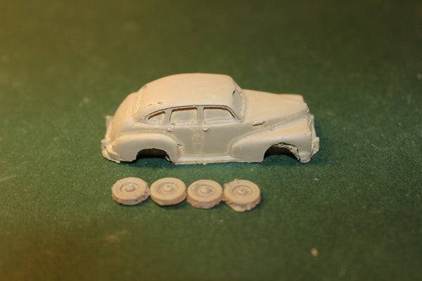 HO SCALE 1947 CHEVY BUSINESS COUPE RESIN KIT