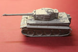 1/72ND SCALE 3D PRINTED WW II GERMAN TIGER TANK-MID PRODUCTION