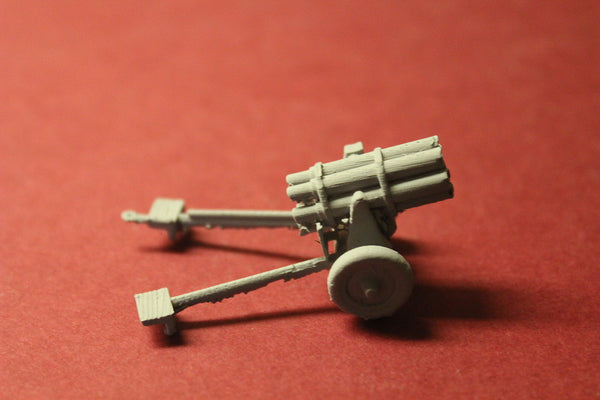 1/87TH SCALE  3D PRINTED WW II GERMAN NEBELWERFER 41 DEPLOYED