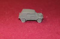 1/72ND SCALE  3D PRINTED WW II GERMAN VW TYPE 82 KUBELWAGEN TOP UP
