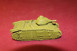 1/72ND SCALE 3D PRINTED WW II FRENCH CHAR B1 MEDUIM TANK