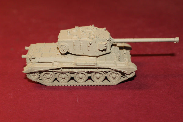 1/72ND SCALE  3D PRINTED POST WAR BRITISH FV4101 CHARIOTEER MEDIUM TANK