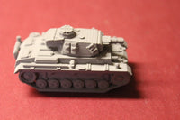 1/87TH SCALE  3D PRINTED WW II GERMAN PANZER III AUSF. N SHORT-BARRELLED 7.5 CM K