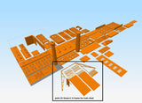 1-87TH SCALE 3D PRINTED MILWAUKEE ROAD DEPOT MINNEAPOLIS MN KIT