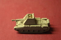 172ND  SCALE  3D PRINTED WW II BRITISH CRUSADER III AA MARK I. BOFORS 40 MM GUN