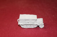 1/72ND SCALE  3D PRINTED WW II GERMAN SDKFZ 10 AUSF B HALF TRACK CLOSED