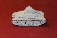 1/87TH SCALE  3D PRINTED WW II FRENCH HOTCHISS H39 TANK