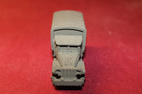 1/72ND SCALE 3D PRINTED WW II U. S. ARMY GMC CCKW 252 CLOSED 2½-TON 6X6 TRUCK