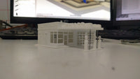 1-220TH Z SCALE  3D PRINTED KIT 1950'S GAS STATION