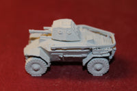 1/72ND SCALE  3D PRINTED WW II HUNGARIAN ARMY CSABA ARMORED SCOUT CAR