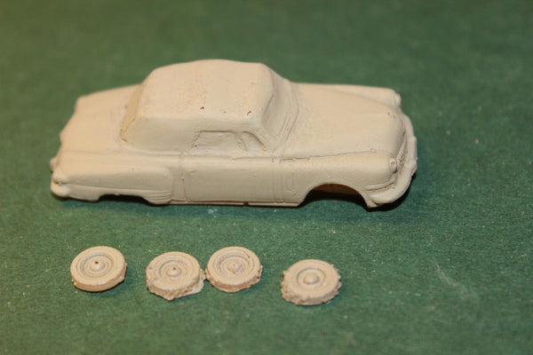 HO SCALE 1949 STUDEBAKER CONVERTIBLE RESIN KIT
