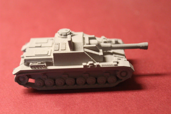 1/87th SCALE 3D PRINTED WW II GERMAN STUG IV MID PRODUCTION