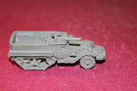 1/72ND SCALE 3D PRINTED WW II U S ARMY M 9 HALFTRACK WITH WINCH