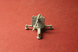 1/87TH SCALE  3D PRINTED WW II GERMAN 85 MM AIR DEFENSE GUN DEPLOYED