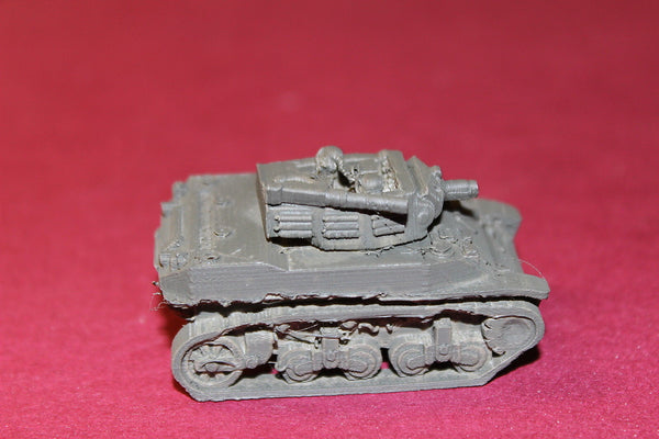 1-72ND SCALE  3D PRINTED WW II U.S. ARMY M 8 HOWITZER MOTOR CARRIAGE