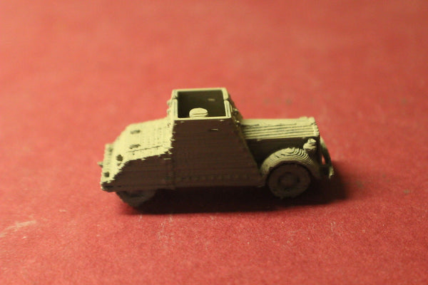 1/72ND SCALE 3D PRINTED WW II BRITISH STANDARD BEAVERETTE ARMORED CAR