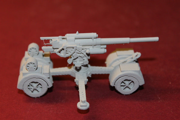 1/72ND SCALE  3D PRINTED WW II GERMAN 8.8 CM FLAK ANTI-AIRCRAFT GUN