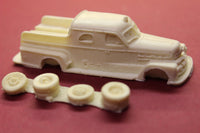 HO SCALE 1936-1951 SEAGRAVE CANOPY-CAB PUMPER RESIN KIT